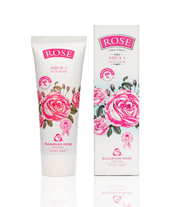 Rose Original Aqua + Face Mask