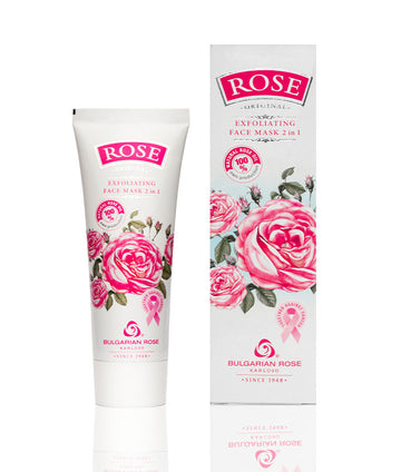 Rose Original Exfoliating Face Mask 2in1