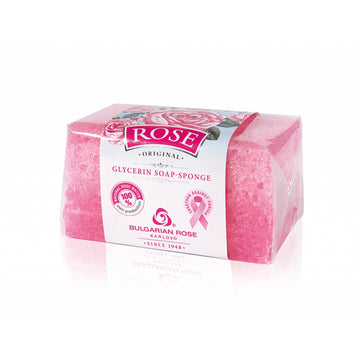 ROSE ORIGINAL Glycerin Soap Sponge